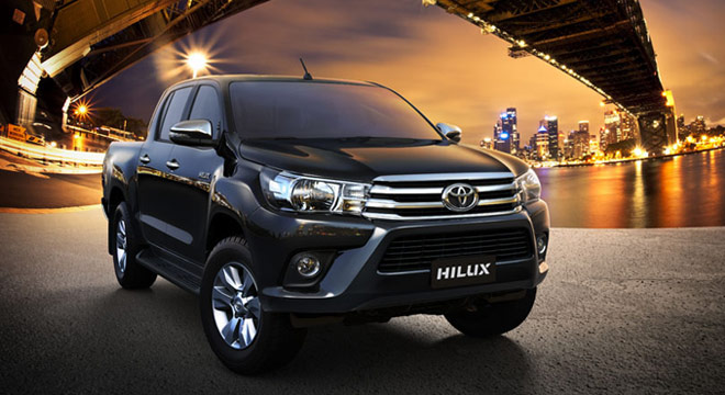 Cận cảnh Toyota Hilux 2016 phiên bản cao cấp 28G 4x4