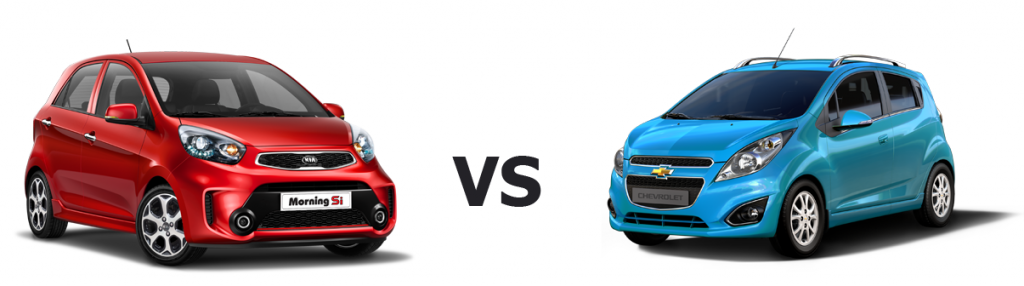  Hatchback Chevrolet Spark y Kia Morning: se venden bien por su bajo precio