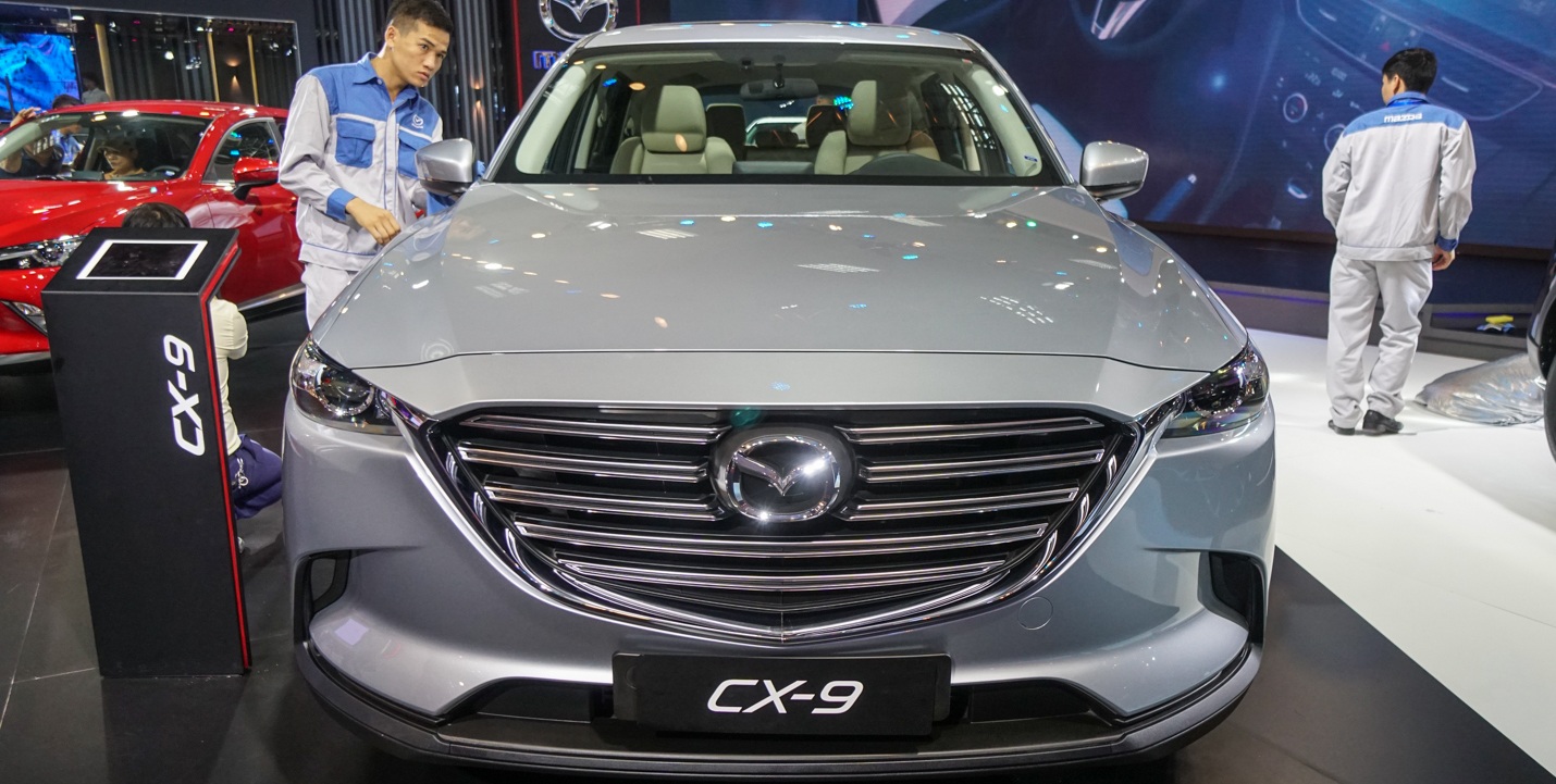 Lộ diện hình ảnh Mazda CX-9 thế hệ mới về Việt Nam