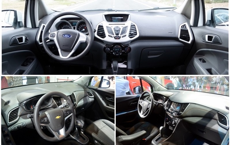 Nên mua SUV 5 chỗ nào: Chevrolet Trax hay Ford Ecosport?